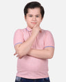 Boy's Pink Polo Shirt - EBTPS18-019