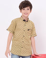 Boy's Golden Shirt - EBTS18-27179