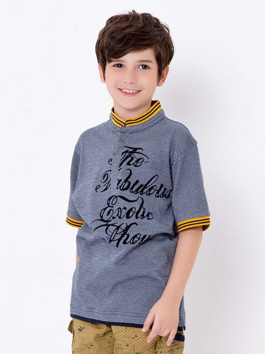 Boy's Blue T-Shirt - EBTTS18-2427