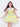 Girl's Lemon Frock - EGTF18S-0756