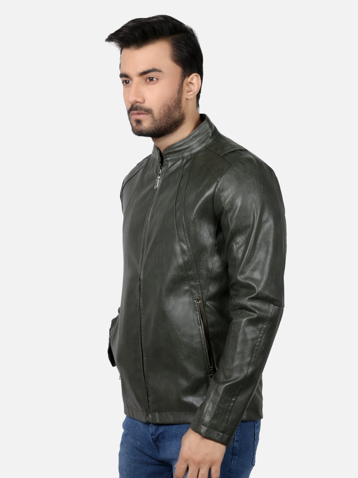 Edenrobe leather jacket on sale