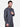 Men's Charcoal Grey Kurta Shalwar Plain - EMTKSP18W-40712