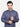 Men's Blue Kurta - EMTK18S-9607