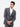 Men's Grey Single Breast - EMTSB18SF-8091