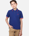 Boy's Royal Blue Polo Shirt - EBTPS19-004