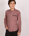 Boy's Rust Shirt - EBTS19-27251
