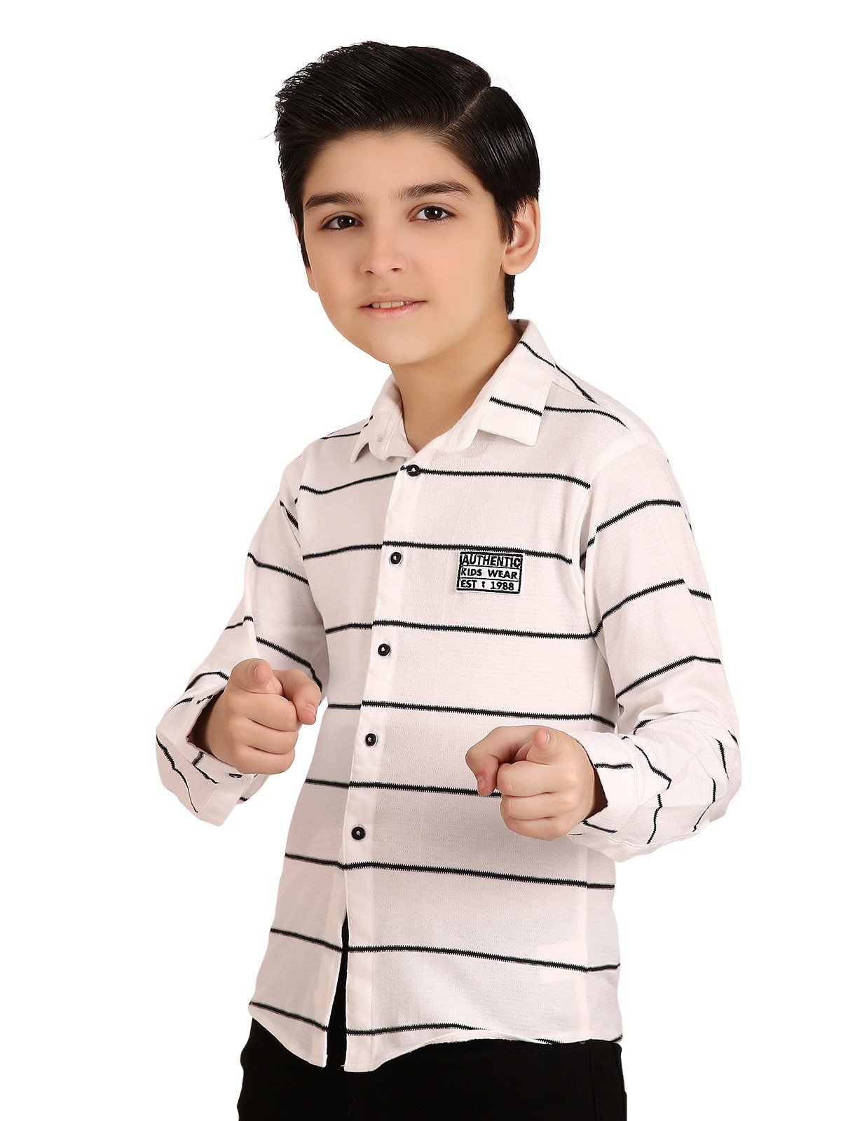 Boy's White Shirt - EBTS19-27267