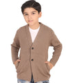 Boy's Light Brown Sweater - EBTSWT19-018