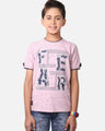 Boy's Pink Lavender T-Shirt - EBTTS19-006
