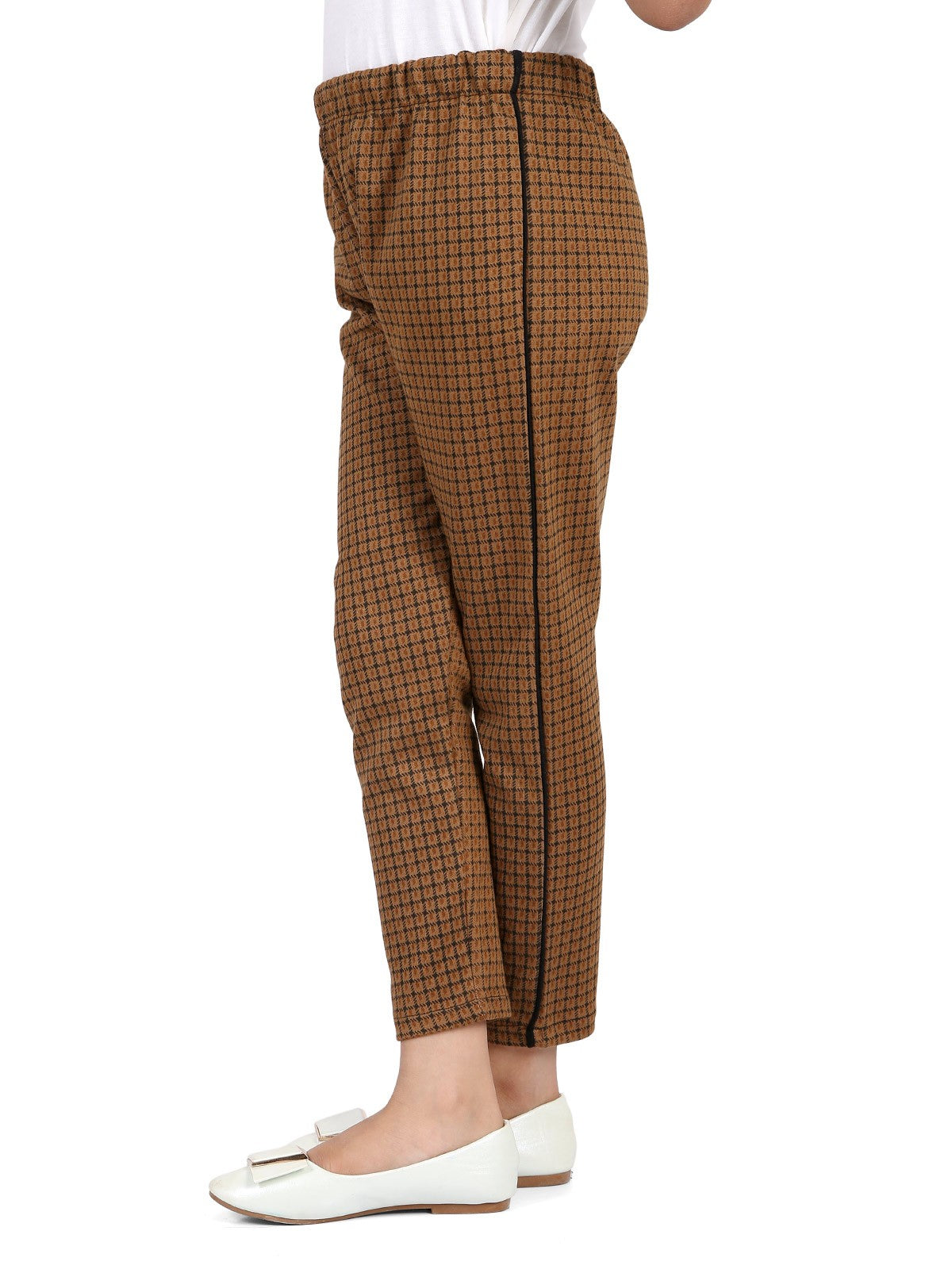 Girl's Brown Bottom Knitted - EGBTK19-016