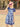 Girl's Blue Frock - EGTF19S-0826