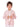 Girl's Light Peach Frock - EGTF19W-064