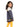 Girl's Navy Blue Frock - EGTF19W-065
