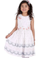 Girl's Off White Frock - EGTFW19S-140