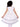 Girl's Off White Frock - EGTFW19S-140