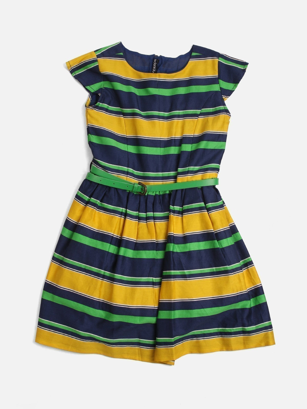 Girl's Blue Multi Frock - EGTFW19S-216