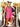 Girl's Pink Pret - EGTKE19-70115