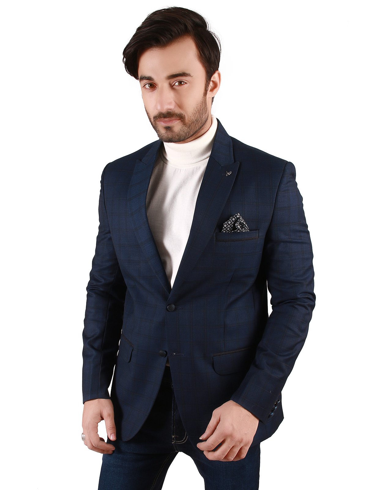Men's New Navy Blazer - EMTB19-6708
