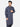 Men's Dark Teal Kurta Shalwar - EMTKS19S-40743