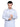 Men's Light Blue Kurta - EMTK19S-9675