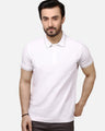 Men's Off White Polo Shirt - EMTPS19-020