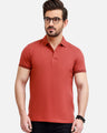 Men's Rust Polo Shirt - EMTPS19-065