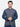Men's Greyish Blue Waist Coat - EMTWC19-35666