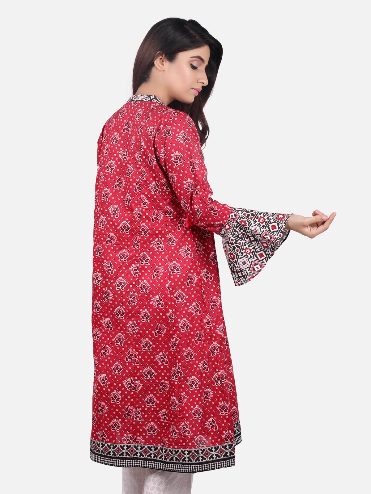 Pret 1Pc Printed Cambric Shirt - ELTKP19-66406