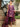 ELU19V5-19809 Unstitched Plum Embroidered Jacquard 3 Piece