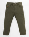 Boy's Green Chino Pant - EBBCP20-005