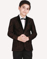 Boy's Black & Golden Coat Pant - EBTCPC20-4426