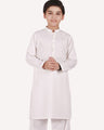 Boy's Off White Kurta Shalwar - EBTKS20-3668