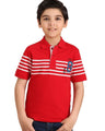 Boy's Red Polo Shirt - EBTPS20-003