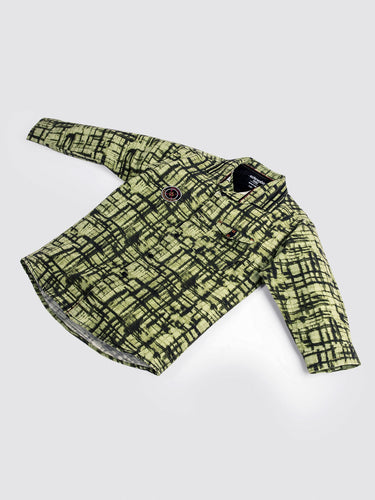 Boy's Green Shirt - EBTS20-27288
