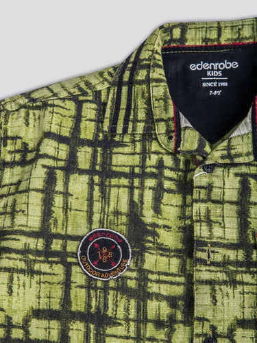 Boy's Green Shirt - EBTS20-27288