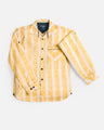 Boy's White And Yellow Shirt - EBTS20-27292