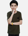 Boy's Military Green T-Shirt - EBTTS20-027