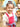 Girl's Pink Dungaree - EGTDK20-003