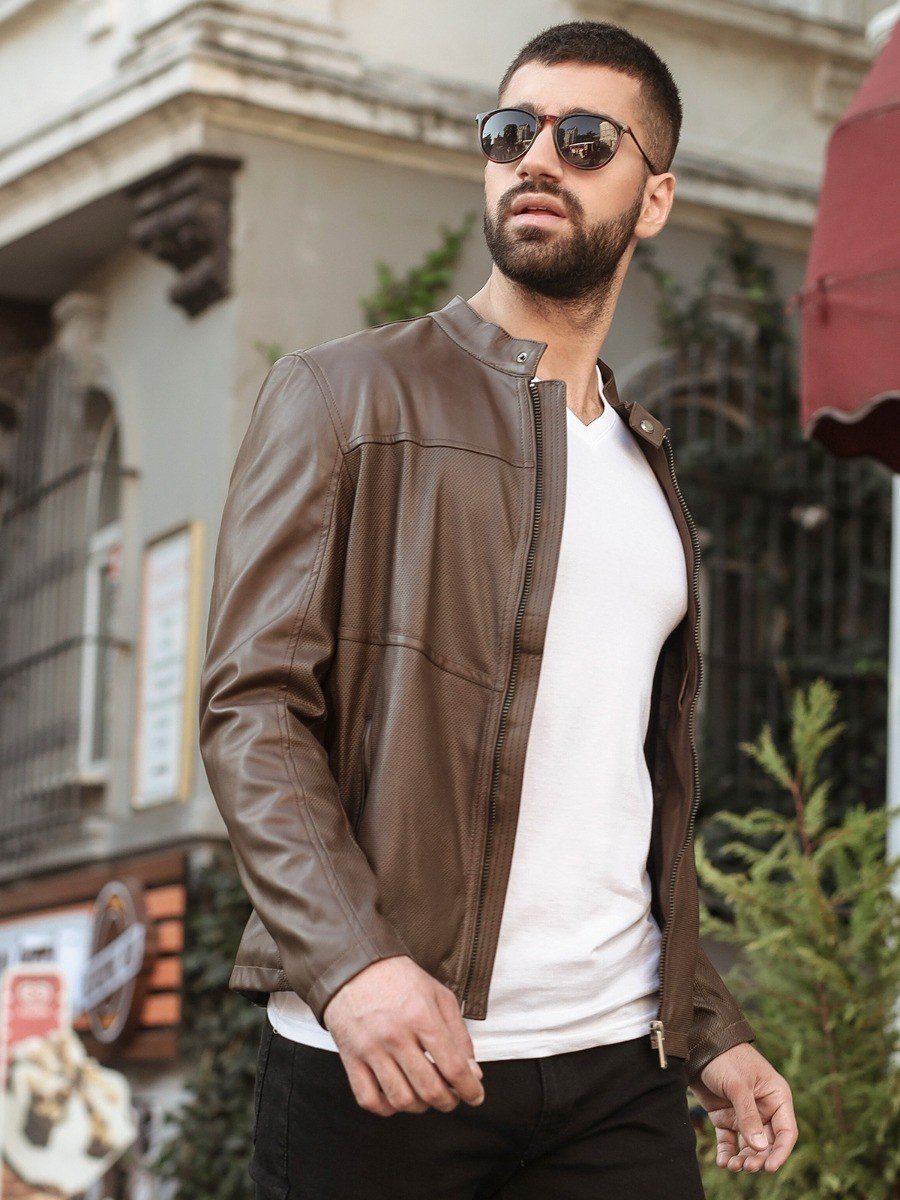 Edenrobe leather jacket clearance