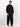 Men's Black Kurta Shalwar Plain - EMTKSP20S-40884