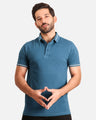 Men's Dark Teal Polo Shirt - EMTPS20-027