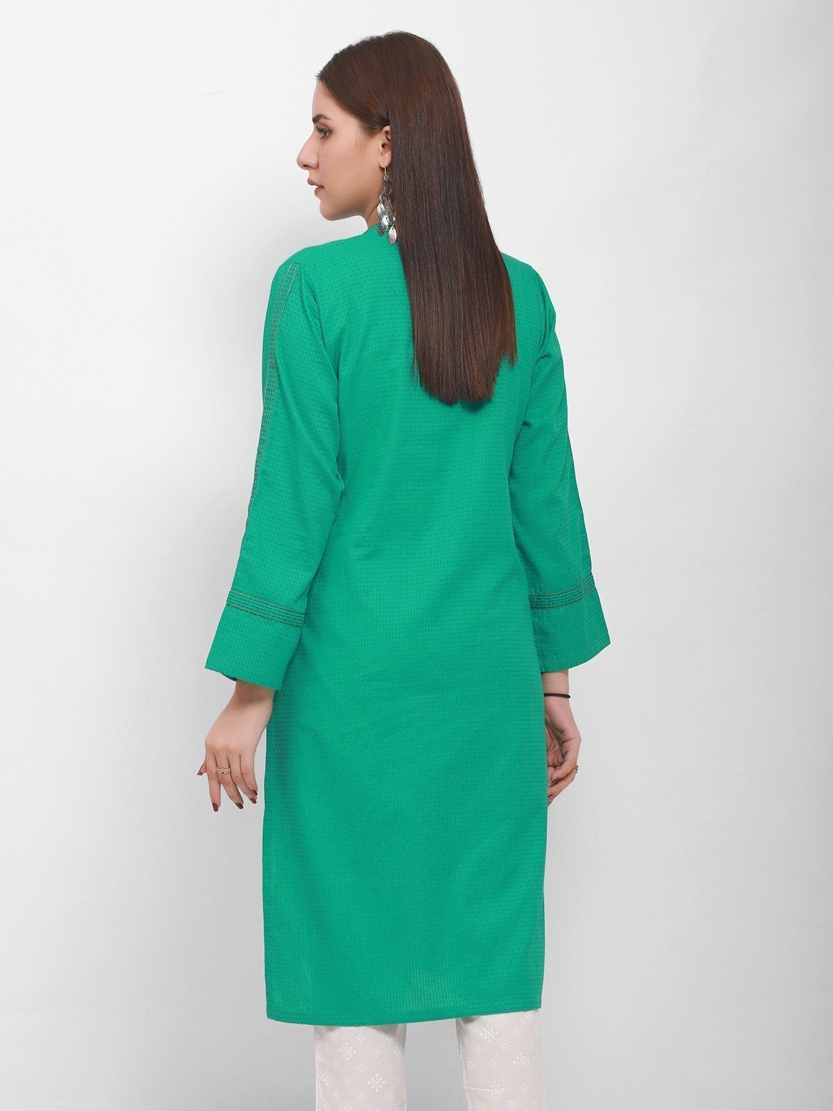 Pret 1Pc Embroidered Polyester Shirt - EWTKE20-67242