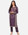 Pret 2Pc Embroidered Jacquard Shirt Trouser - EWTKE20-67304 (2-PCS)