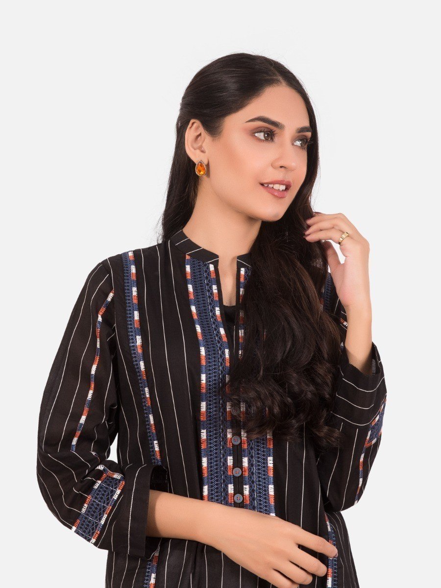 Pret 1Pc Embroidered Lawn Shirt - EWTKE20-67352