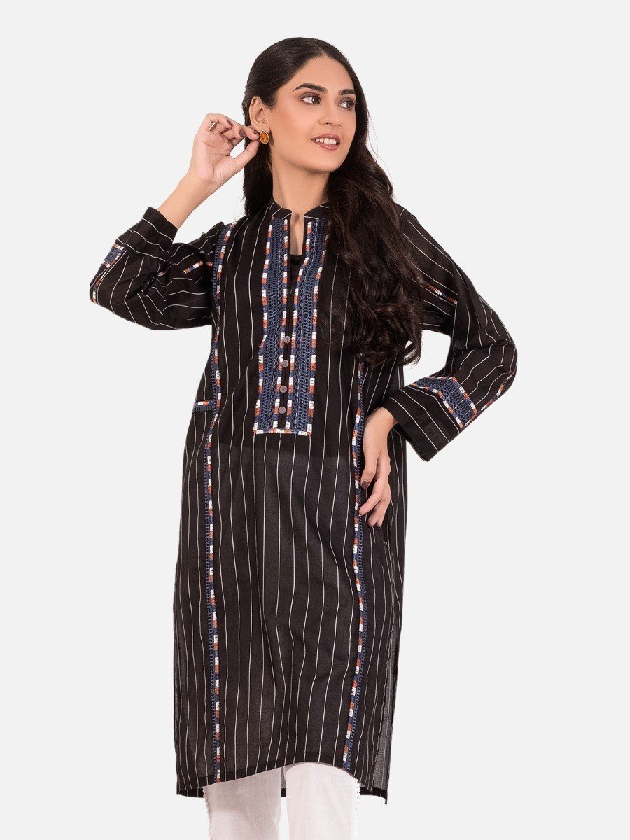 Pret 1Pc Embroidered Lawn Shirt - EWTKE20-67352