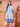 EWU20V7-20130 Unstitched Blue Embroidered Cambric 2 Piece