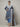 EWU20W12-20181 Unstitched Blue Embroidered Khaddar 3 Piece