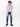 Boy's White Full Sleeves Basic Tee - EBTBF21-001