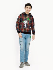 Boy's Black Hoodie - EBTH21-005