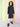 Boy's Dark Navy Kurta - EBTK21-3776